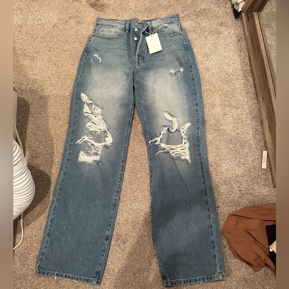Size 27 straight leg jeans